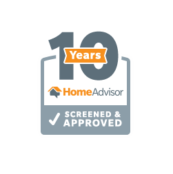 Home Advisor 10 years award badge