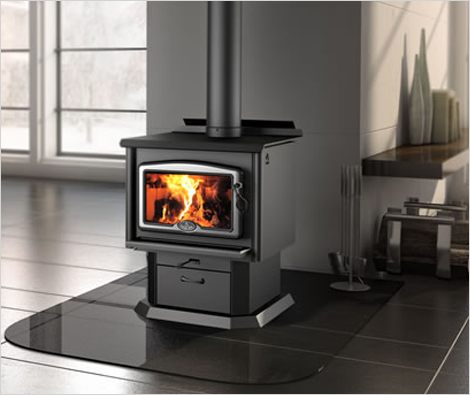wood-burning freestanding stove
